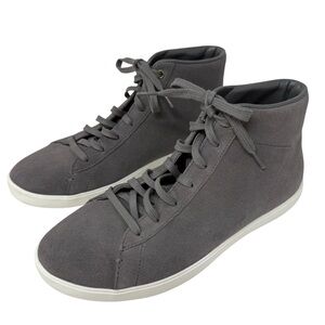 Cole Haan Grand Women’s Size 9.5 OS gray suede Crosscourt high top sneakers